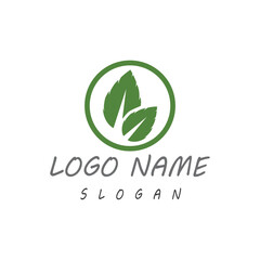 Leaf Logo Template vector symbol nature