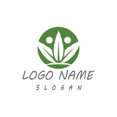 Leaf Logo Template vector symbol nature