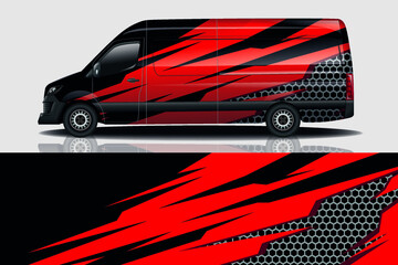 Car wrap graphic racing abstract background for wrap and vinyl sticker