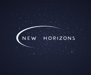 New horizons flat oval message