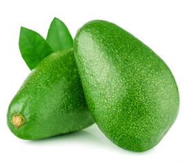 Avocado isolated on a white background