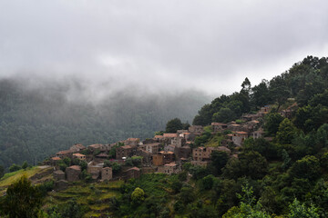 Fototapeta premium clouds over the mountains