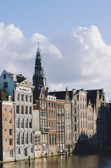 Fototapeta premium Amsterdam houses