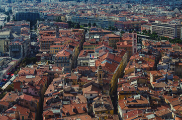 Fototapeta premium The city of Nice, France