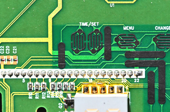 Circuit Board Closeup