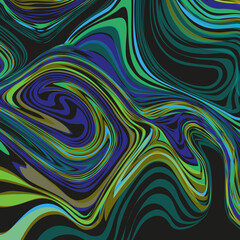 Abstract background. Sketch of the waves. Optical illusion.
