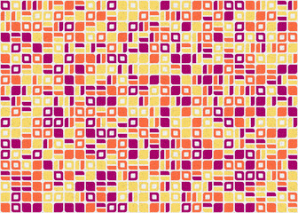 Abstract Geometric Pattern generative computational art illustration