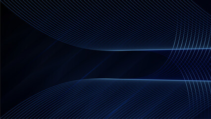 luxury blue background with lines