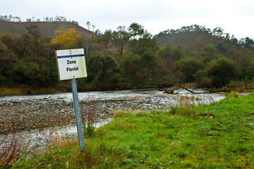 Zona salmonera, Río Bedón, Asturias