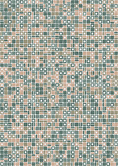 Abstract Geometric Pattern generative computational art illustration