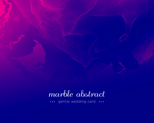 Modern Flow Background. Alcohol Inks Paint Texture. Blue Graphic Flow Background. Gradient Liquid Template. Digital Dynamic Motion. Flow Background. Purple Vector Marble. Creative Fluid Layout.