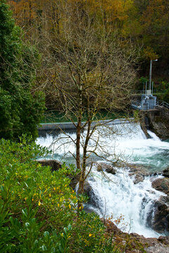 Paraje Natural Escala Salmonera de Ca&ntilde;o, R&iacute;o Sella, Ca&ntilde;o, Asturias