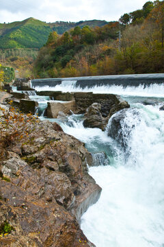 Paraje Natural Escala Salmonera de Ca&ntilde;o, R&iacute;o Sella, Ca&ntilde;o, Asturias