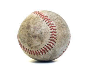 baseball ball on a white background.