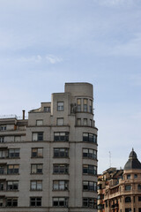 Buildings in the city of Bilbao