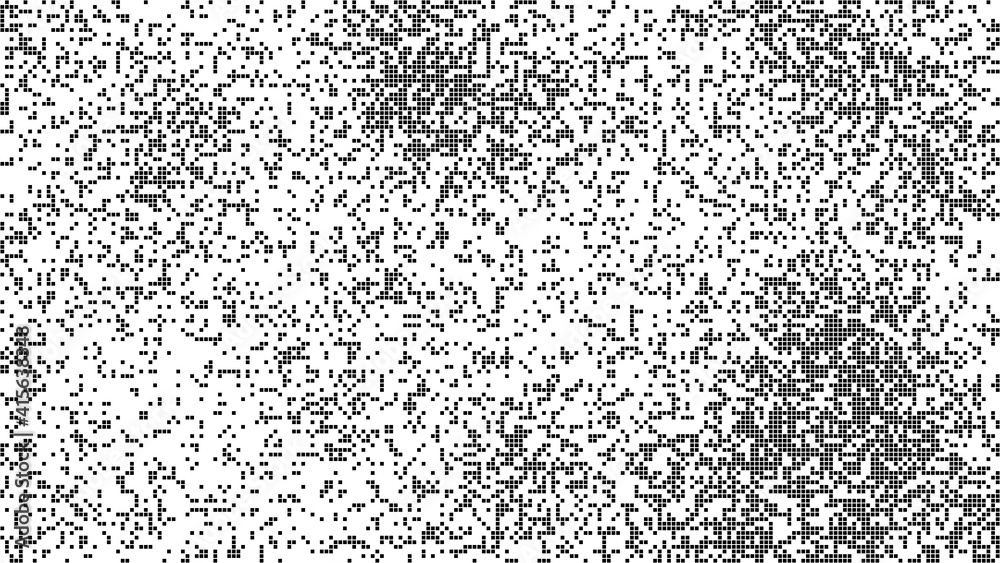 Poster abstract pixel background for website. mosaic of squares. vector illustration