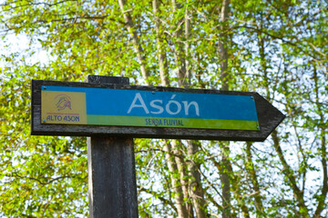 Río Asón, tramo alto entre Ramales y Arredondo.  Cantabria. España