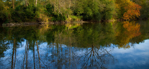 Río Asón, tramo alto entre Ramales y Arredondo.  Cantabria. España
