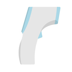 Medical Thermometer Simple Icon on white. Vector Illustration