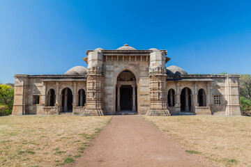 Nagina Masjid mosque in Champaner historical city, Gujarat state, India