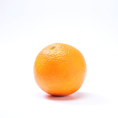 Orange fruit isolated on white background
