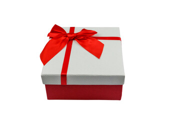 Gift box isolated on a white background