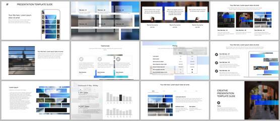Vector templates for website design, presentations, portfolio. Templates for presentation slides, flyer, leaflet, brochure cover. Corporate business identity style for any purposes. Business template.