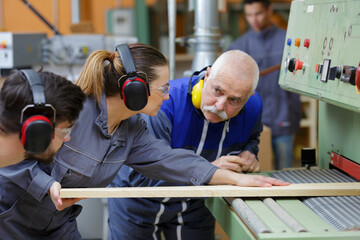 portrait of wood work apprenticeship