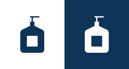 Liquid soap icon illustration isolated vector sign symbol