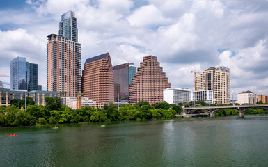 Fototapeta na wymiar Austin, Texas skyline