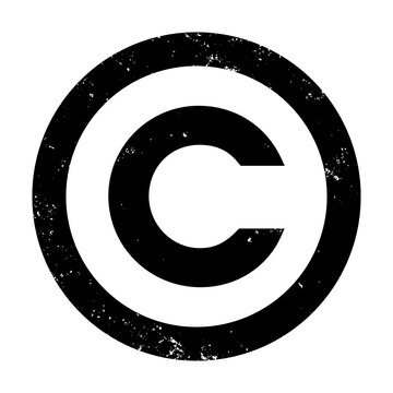 C - Copyright and Registered trademark stamp symbol