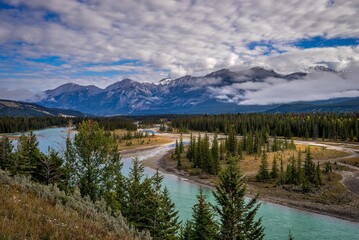 lake in the mountains