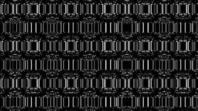 beautiful video 3D fluid lines abstract background in line shape texture. Fluid with white reflection. Black background makes animation smooth. 4K