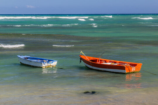 Boats Near Puerto Plata, Dominican Republic