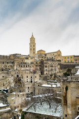 Fototapeta premium view of matera basilicata