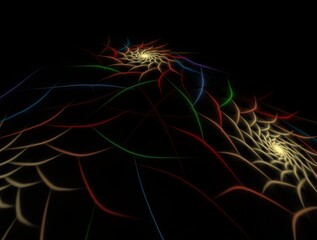 Imaginatory fractal background Image