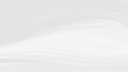Abstract white gray background with waves luxury. 3d illustration, 3d rendering.