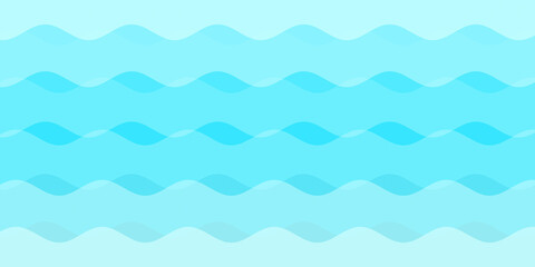Blue white color wave pattern texture background. Use for design summer holiday concept.