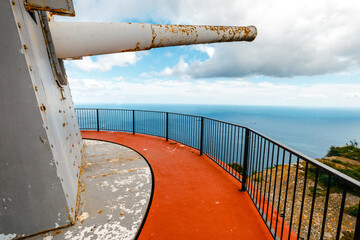 Old huge cannon at Europa point, Gibraltar