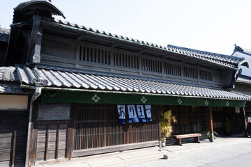 Old house in Arimatsu on Tokaido Road