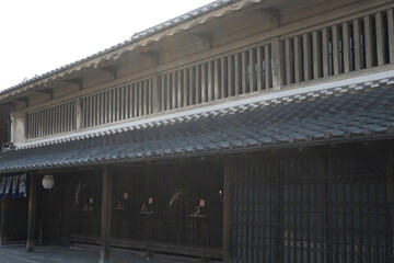 Naklejka premium Old house in Arimatsu on Tokaido Road