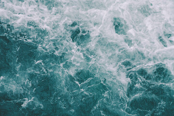 Rushing crystal blue waters