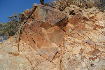 This is one of many scenic views  from the Overlook Trail at Adero Canyon Trailhead in Fountain Hills, Arizona.
