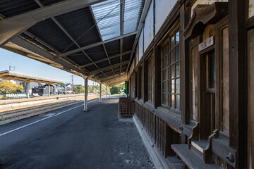 国指定重要文化財旧国鉄大社駅　島根県出雲市
