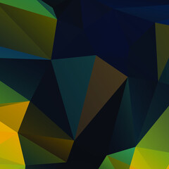 Abstract Color Polygon Background Design, Abstract Geometric Origami Style With Gradient