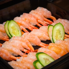 Japanese Food in a Cocktail Party