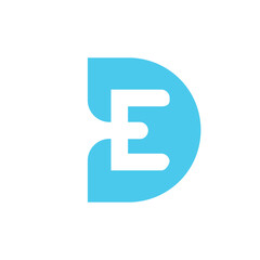 Letter E logo design template elements. vector illustration