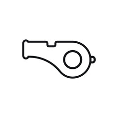Whistle hat icon design. vector illustration