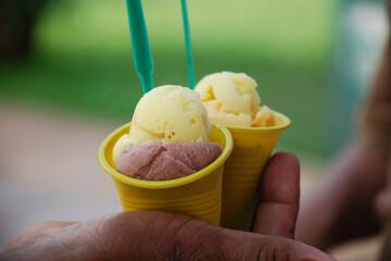 I scream for ice cream