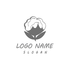 Cotton Logo Template vector symbol nature